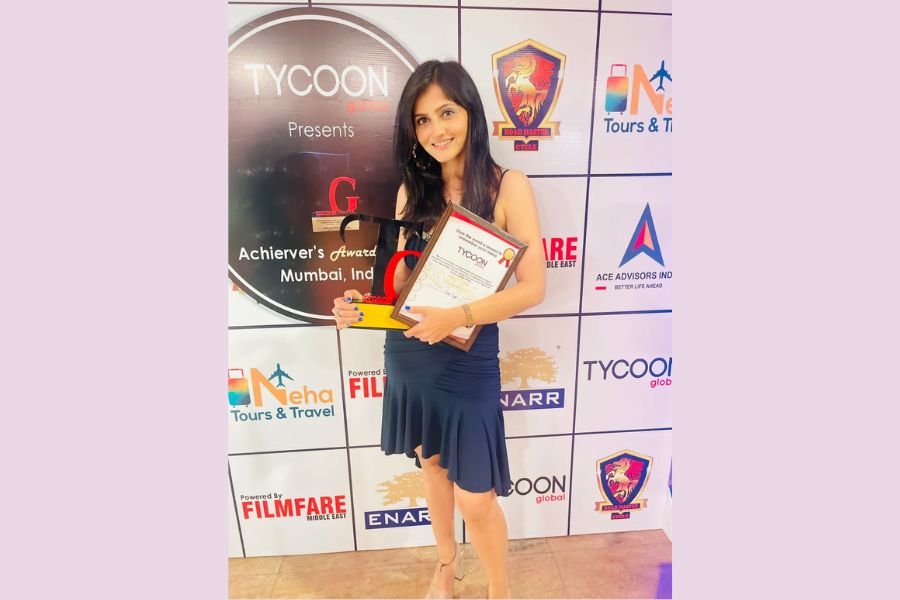 Actress Sonal Singh awarded Grand Tycoon Global Achievers Award 2023 for “Emerging Talent of the Year”