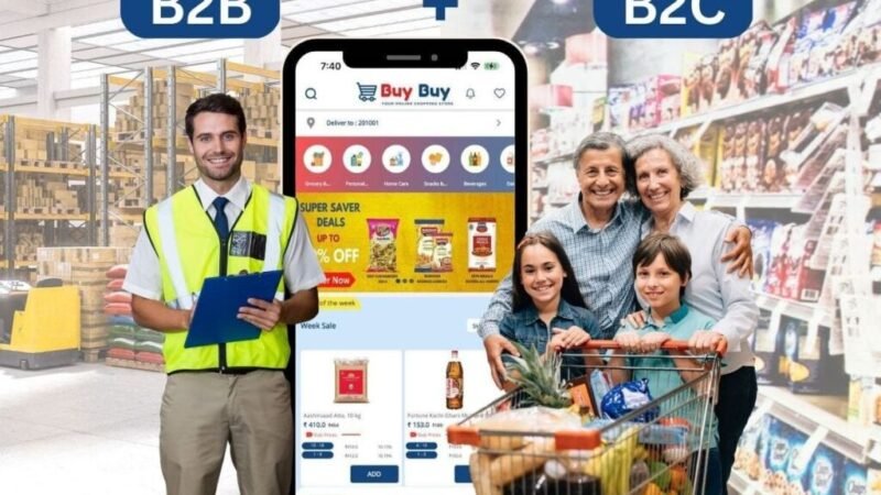 BuyBuyCart – Tech Ecommerce Startup that caters to B2C and B2B in a Single App