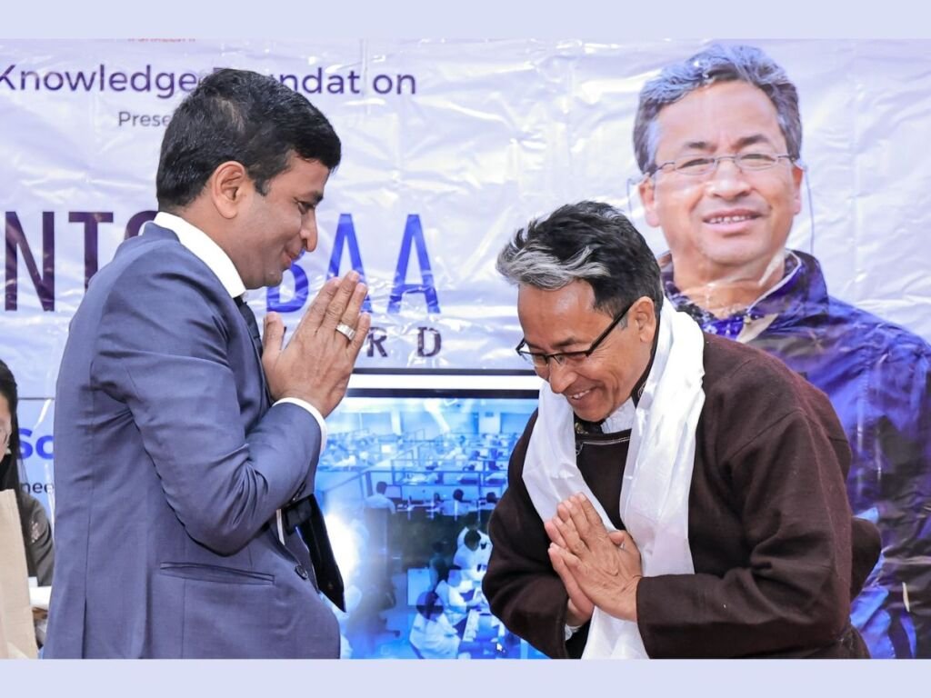 Sonam Wangchuk dedicates Santokbaa Humanitarian Award’s prize money to girls’ education and diverse livelihood opportunities