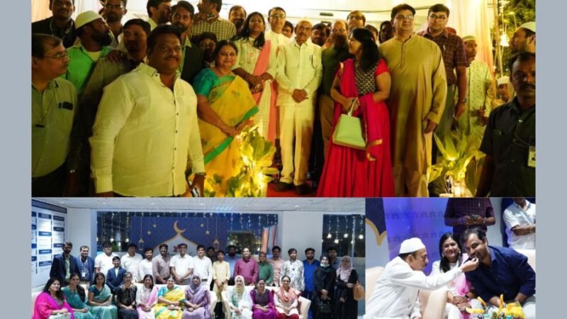 Telangana Home Minister, Janab Mohammed Mohmood Ali, Attends Sravani Hospital’s Iftar Party