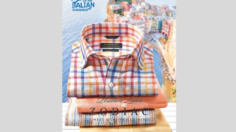 ZODIAC Presents Summer 2023; The Positano Linen Collection