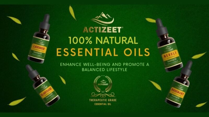 ACTIZEET Unveils Revolutionary Pure Essential Oils Range in the Indian Market