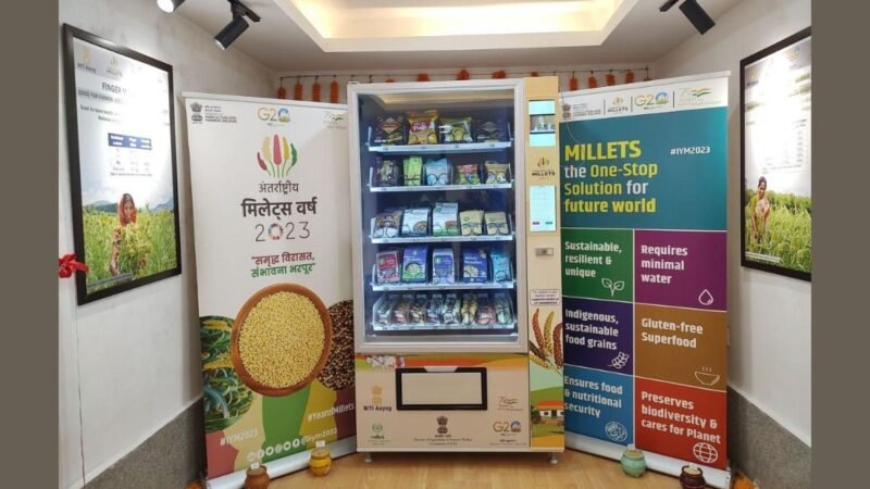 NAFED and Wendor Unite to Promote Millet-Based Products Across India: One Vending Machine at a Time