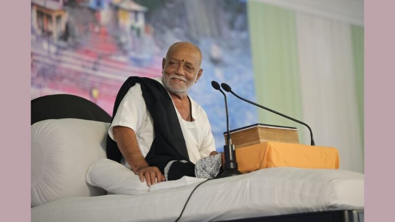 Morari Bapu’s Ramayana discourse at Cambridge University: First Hindu spiritual event to take place at the historical institution