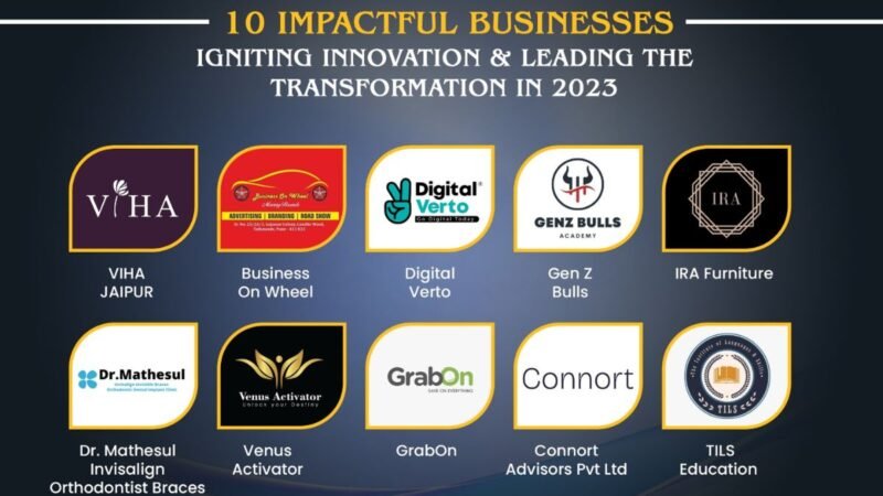 10 Impactful Businesses Igniting Innovation & Leading the Transformation in 2023