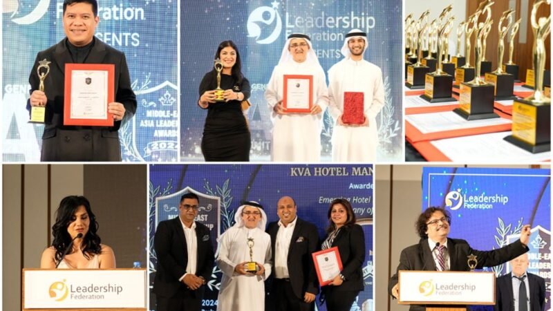 Leadership Federation has announced Middle East Asia Leadership Awards 2024 in Dubai