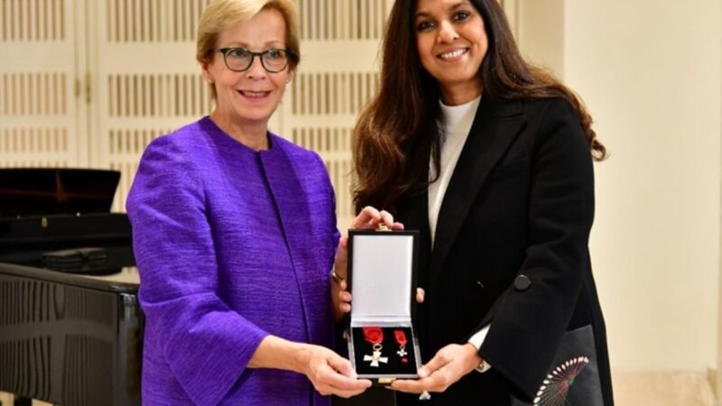 Decoration of Knight First Class of the Order of the Lion of Finland awarded to Geetanjali Vikram Kirloskar