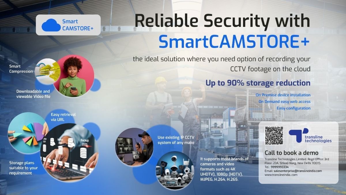 Transline Technologies Limited Unveils SmartCAMSTORE+, a tool expected to revolutionizing CCTV footage storage