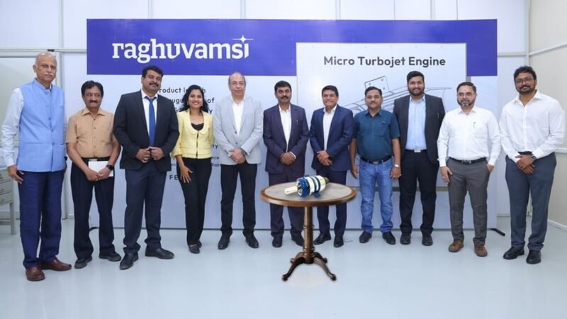 Raghu Vamsi Machine Tools Unveils Their Fully Indigenous Micro Turbojet Engine