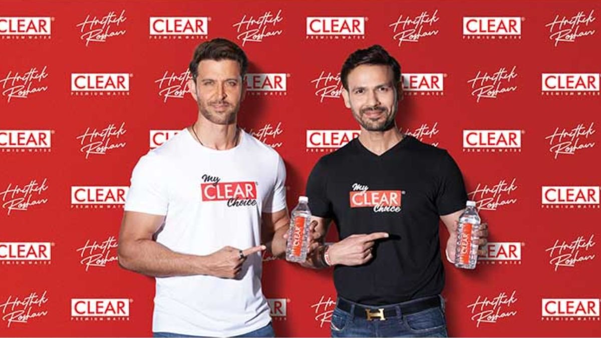 Hrithik Roshan to continue as brand ambassador for Clear Premium Water