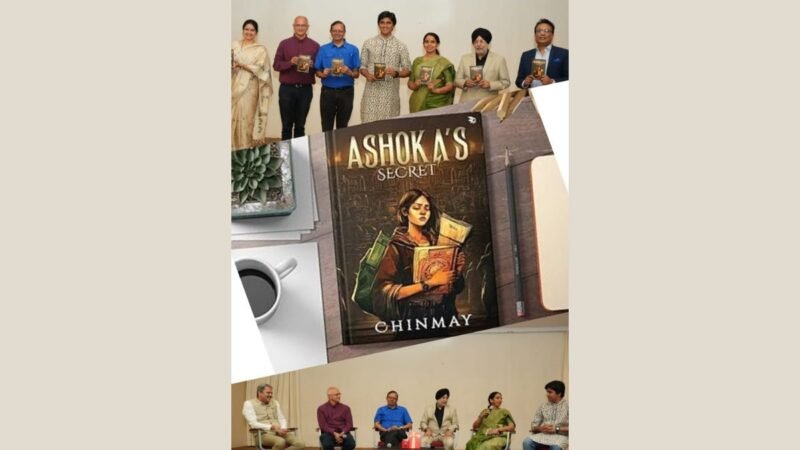 Teenager Chinmay Patgaonkar launches his second book Ashoka’s Secret with NuVoice Press