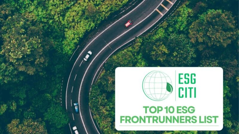 EsgCiti Unveils Top 10 ESG Frontrunners List: Indian Companies Building A Sustainable Future