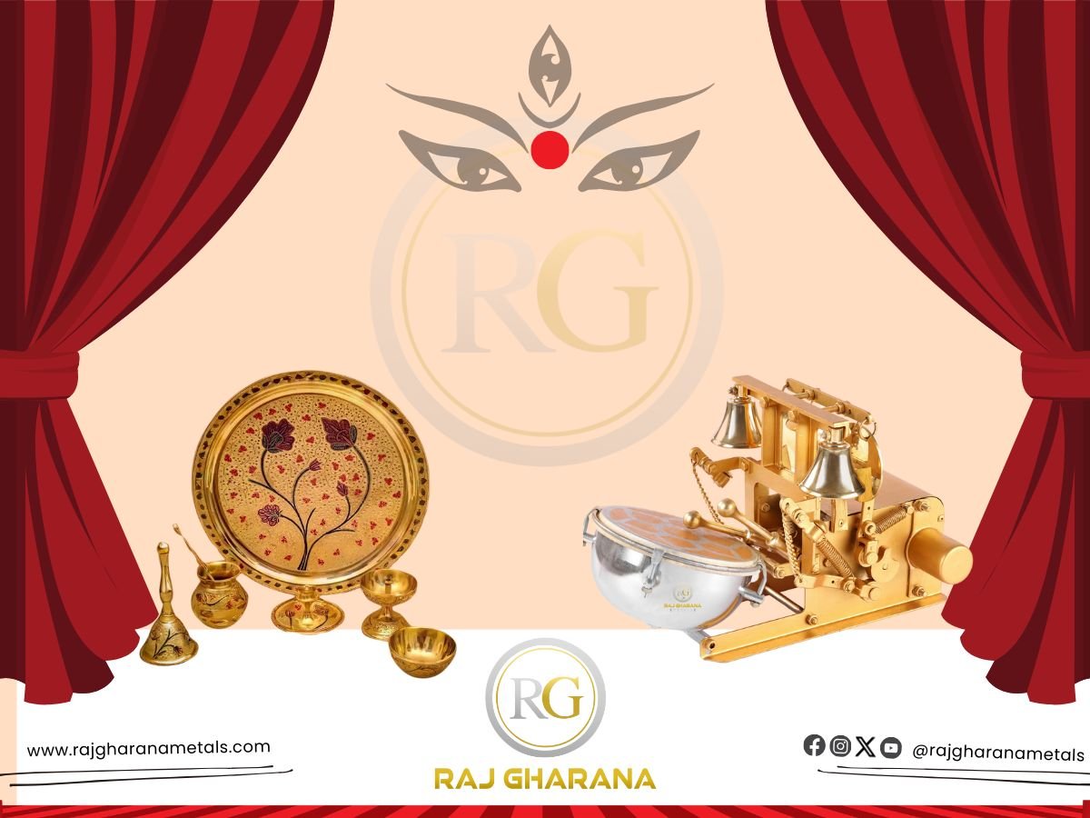 Raj Gharana Metals Launches Aarti Machine and Brass Pooja Set in Celebration of Navratri