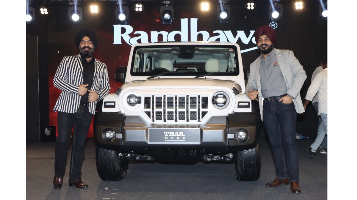 Randhawa Motors Grand unveilling of the must awaited “THAR ROXX “THE” SUV