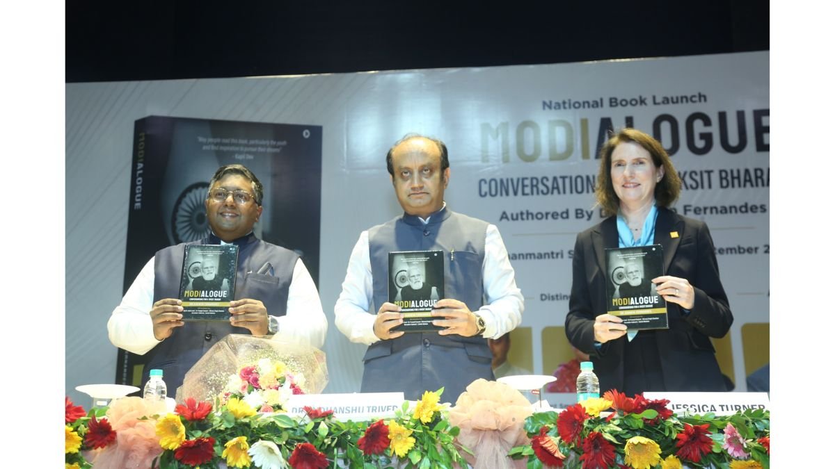 Dr Ashwin Fernandes’s book Modialogue Launched at Pradhanmantri Sangrahalaya