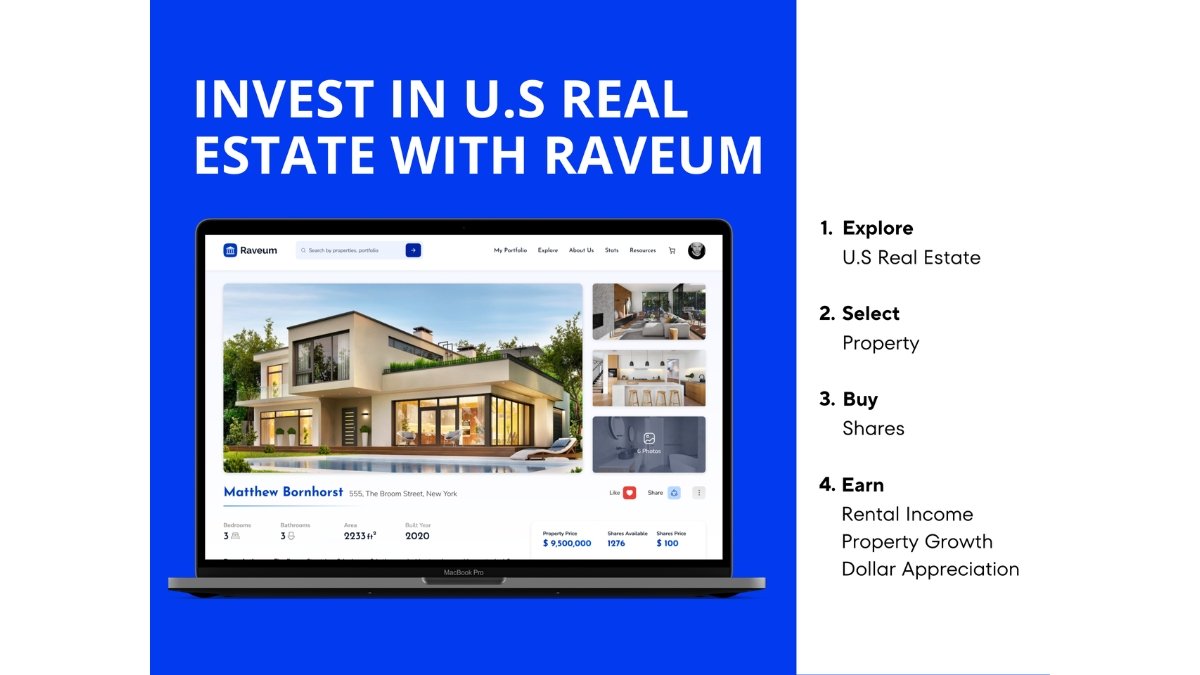 Raveum Has Officially Paved the Way for Indian Investors to Enter the U.S. Property Market