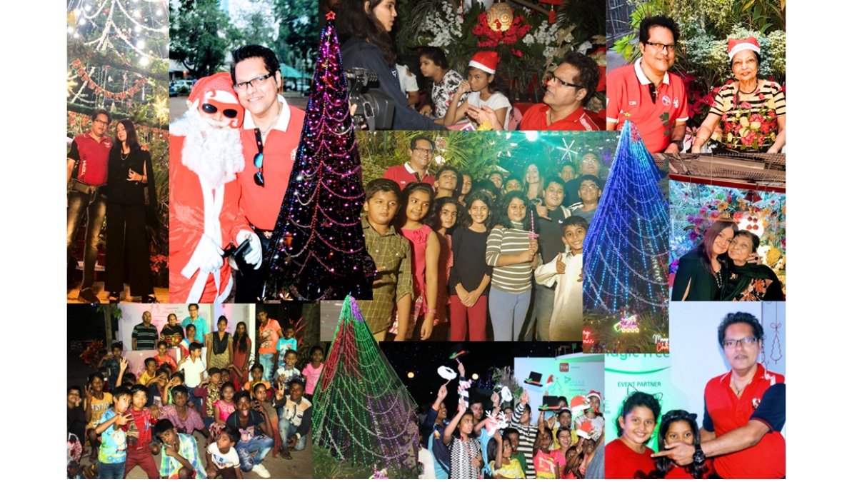 Saldhana’s Mumbai’s Iconic Christmas Tree Lights Up the City, Spreading Joy and Unity in the Season of Giving