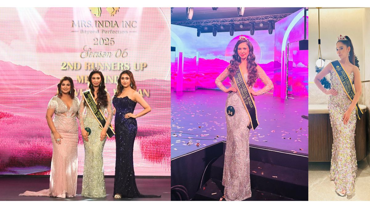 Shivani Rahangdale Sawant Wins 2nd Runner Up at Mrs. India Universal Woman 2025, Inspiring Women Nationwide