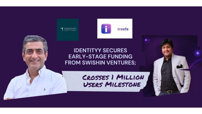 Identityy Secures Early-Stage Funding from Swishin Ventures; Crosses 1 Million Users Milestone