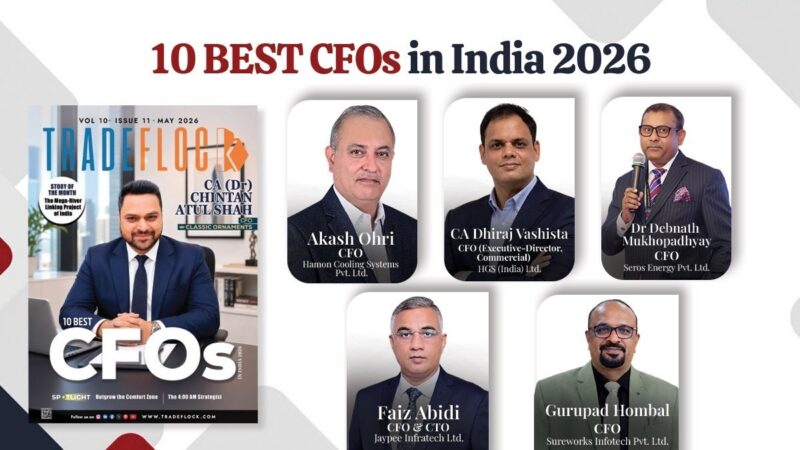 TradeFlock Announces 10 Best CFOs in India 2026 to Watch
