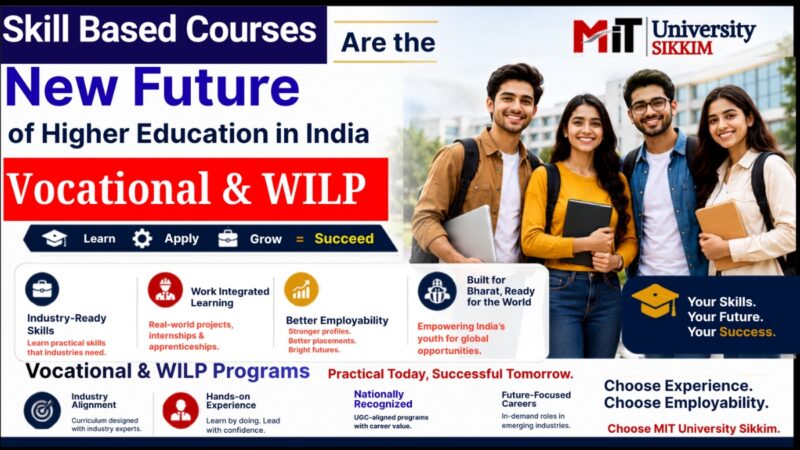 Choosing Skill-Based Learning and Practical Industry Exposure Over Traditional Education Models at MIT University, Sikkim 