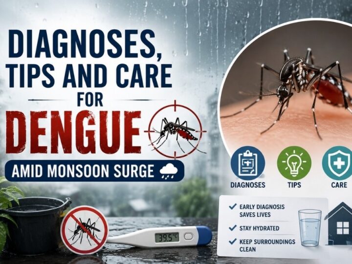 Diagnoses, Tips and Care for Dengue amid Monsoon Surge