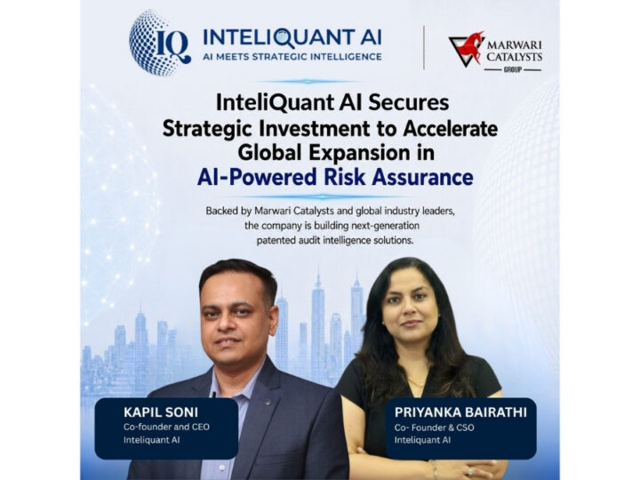 InteliQuant AI Secures Strategic Investment from Global Industry Leaders to Scale Enterprise Audit & Risk Intelligence
