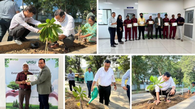 Vasu Foundation Commits to Planting 1.08 Lakh Trees by 2035 After Completing Mission 10,008