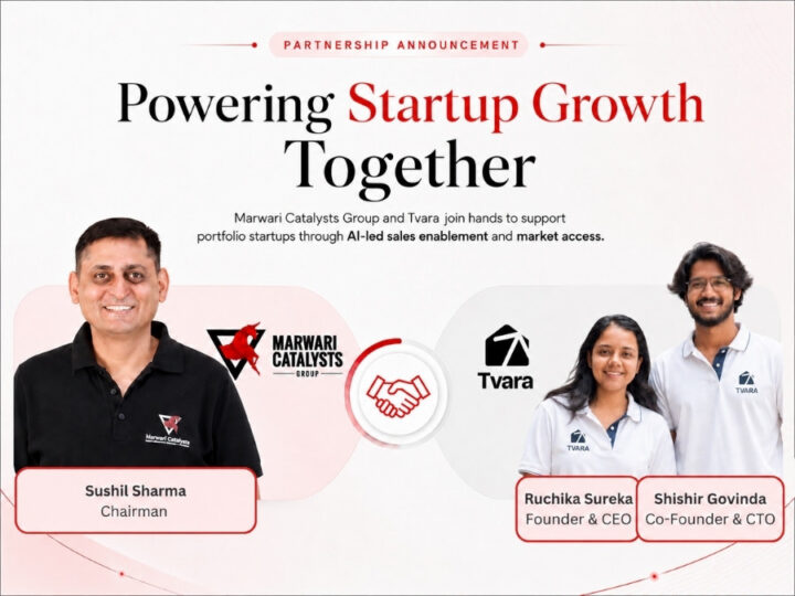 Marwari Catalysts Group Signs MOU with Tvara to Embed an AI Sales Engine Inside Portfolio Startups