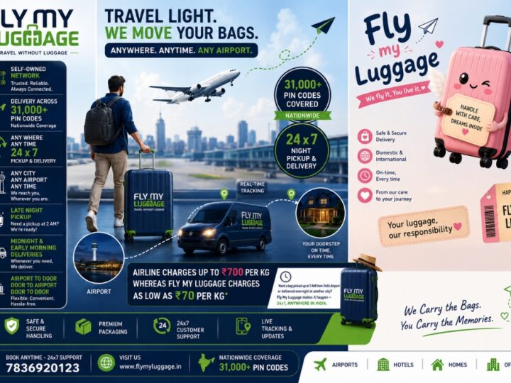 Fly My Luggage Emerges as a Cost-Effective Alternative to Rising Airline Excess Baggage Charges in India