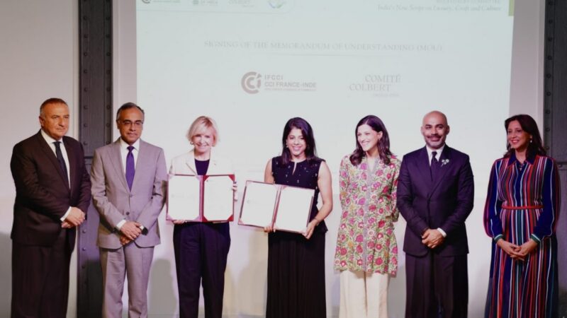 IFCCI Luxury Committee and Comité Colbert sign landmark MoU in Paris