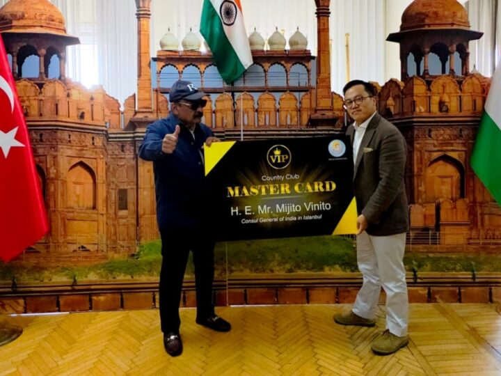 Consul General of India in Istanbul, Mr. Mijito Vinito, Invites Country Club Chairman Y. Rajeev Reddy to Establish Country Club in Türkiye