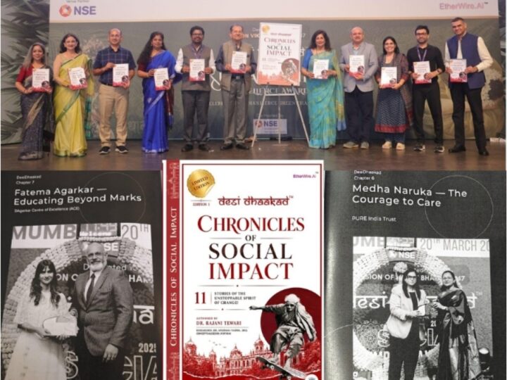 DesiDhaakad™ Unveils ‘Chronicles of Social Impact’ at NSE, Honoring 11 Women Changemakers