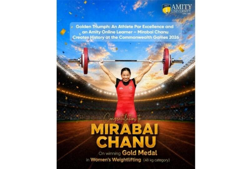 Amity Online Learners Make India Proud at the Commonwealth Games 2026 While Pursuing Their Education