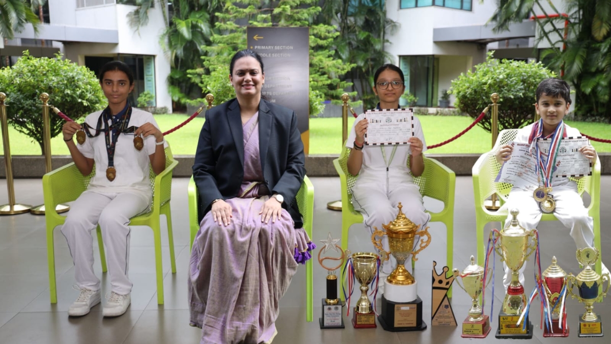 GD Goenka International School Surat students shine in chess and roller skating competitions