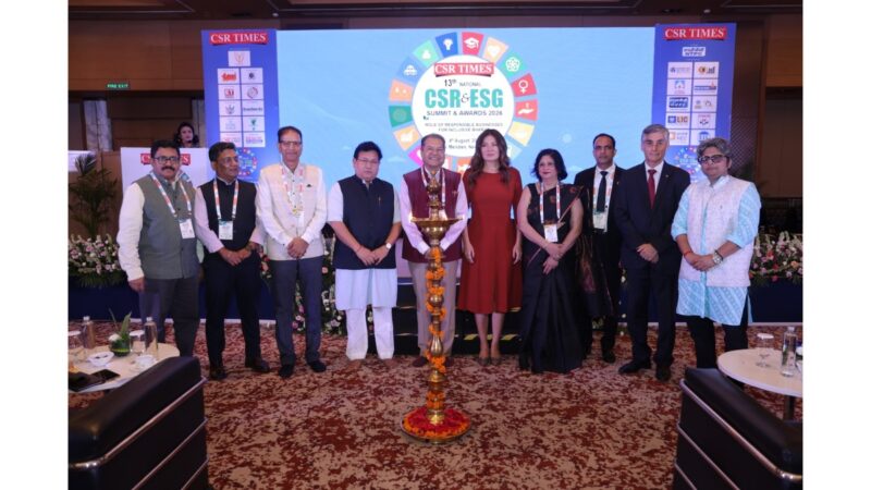 Responsible Businesses Take Centre Stage at 13th National CSR & ESG Summit 2026 Hosted by CSR Times