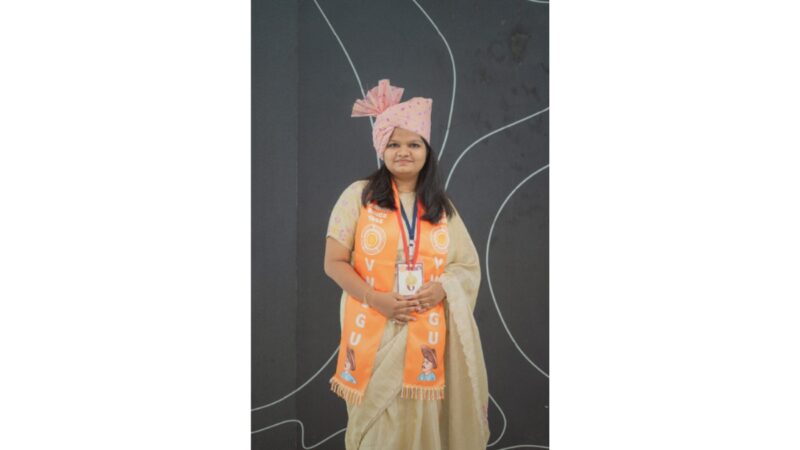 VNSGU 59th Convocation: Aarvee Surendra Agrawal Wins Gold Medal