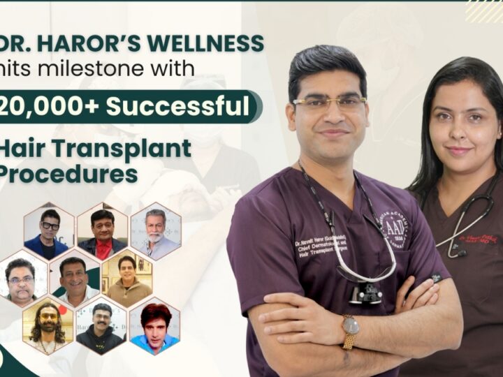 Dr. Haror’s Wellness Hits a Milestone with 20,000+ Successful Hair Transplant Procedures