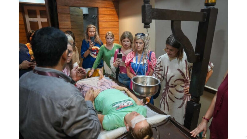 Gujarat based Parul University hosts 24 Ayurveda Practitioners from Poland for international Panchakarma and Ayurveda programs