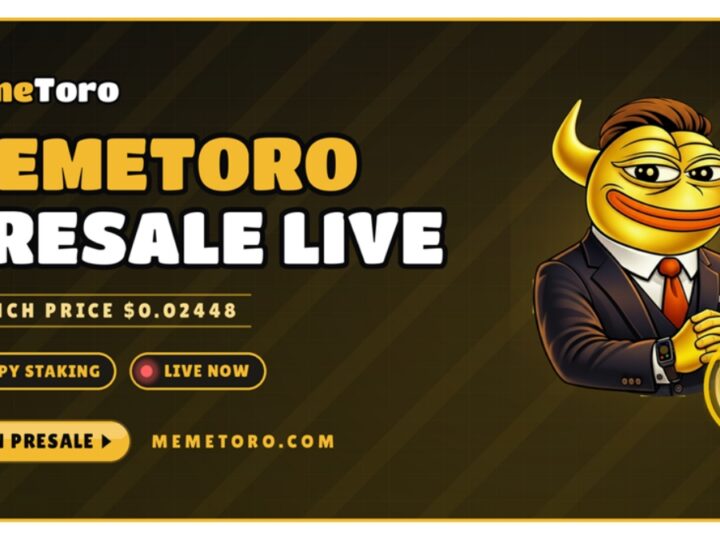 Best Crypto Presale: MemeToro Advances Past $122K as Bitcoin, XRP and Solana Slide in Market Sell-Off