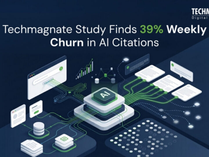 Techmagnate Study Finds AI Platforms Drop 39% of Cited Brands Every Week, Signals Shift in How AI Visibility Should Be Measured