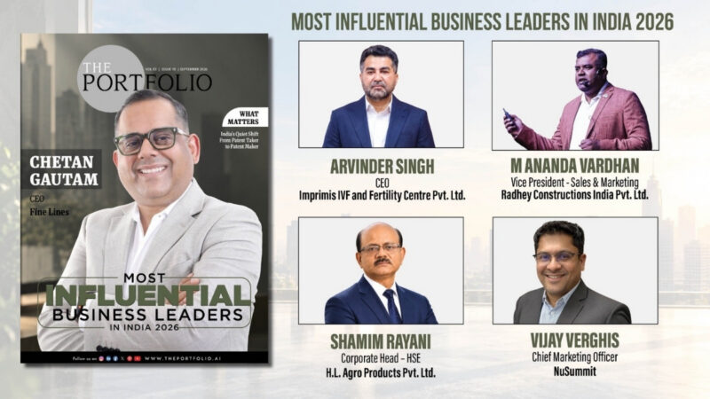 The Portfolio Magazine’s Most Influential Business Leaders in India 2026: List of Honourees