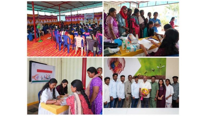 East-West Seed India organized a women’s health screening for seed production workers