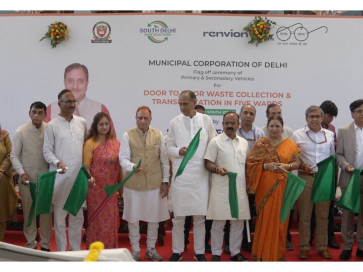 Renvion Begins Integrated Waste Collection Operations Across South Delhi, Deploying Large-Scale Electric Primary and Secondary Collection Fleet