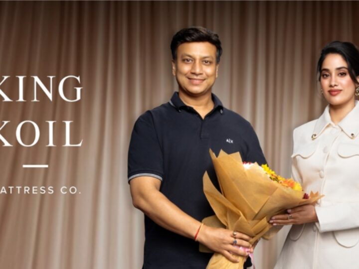 King Koil Names Janhvi Kapoor as New Brand Ambassador, Launches New Global Identity