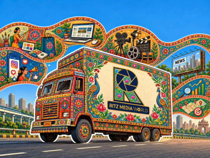 Ritz Media World Introduces An Ode To Indian Maximalism Through Its Website