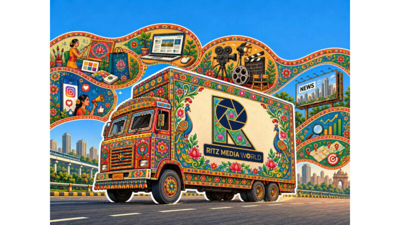 Ritz Media World Introduces An Ode To Indian Maximalism Through Its Website