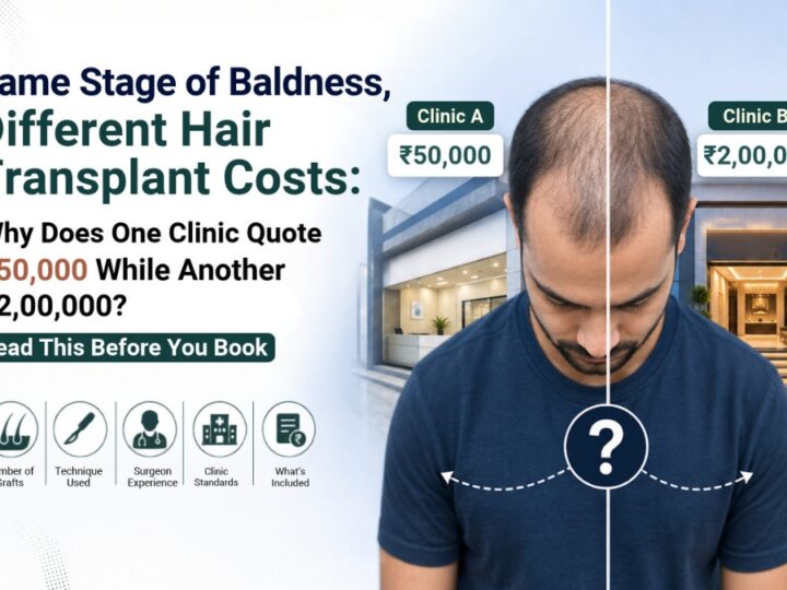 Same Stage of Baldness, Different Hair Transplant Costs: Why Does One Clinic Quote Rs 50,000 While Another Rs 2,00,000? Read This Before You Book