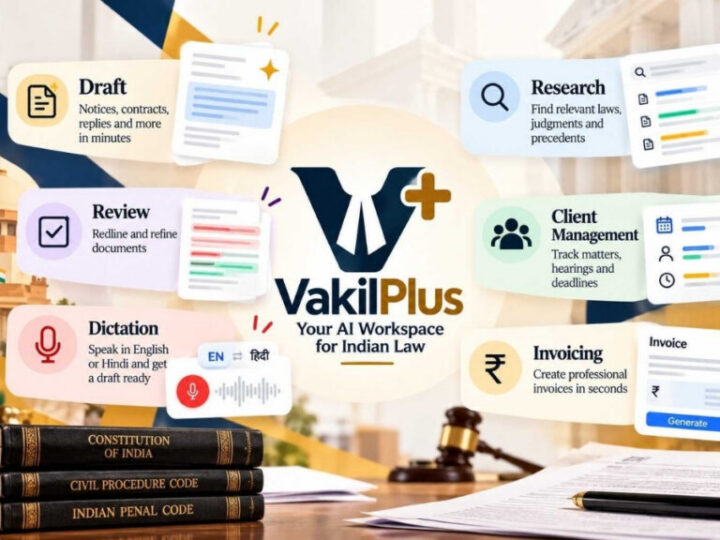 As India’s Top Law Firms Embrace AI, VakilPlus Wants to Bring It to Every Lawyer