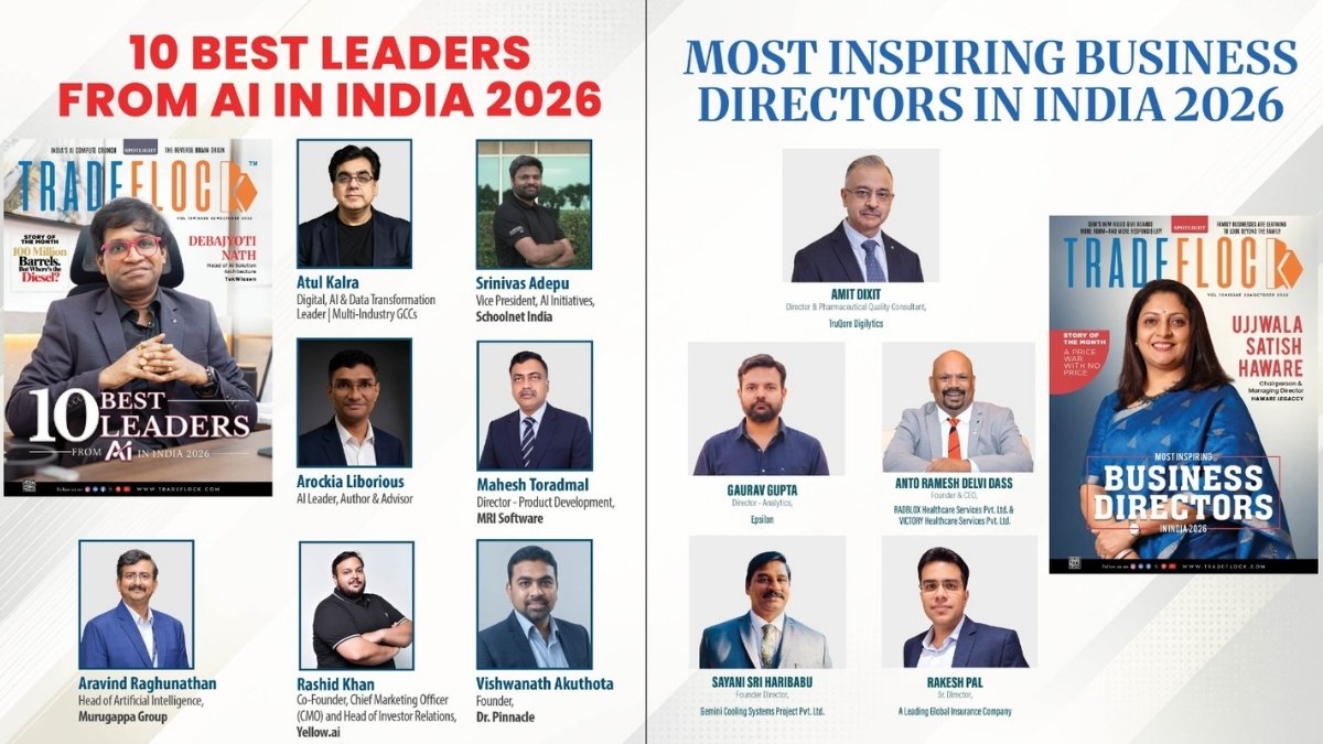 TradeFlock Unveils Two New Editions Spotlighting India’s Business Directors and AI Leaders